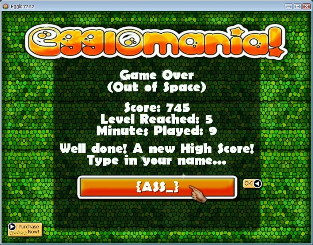 Egglomania for Mac - An Innovative Puzzle Game