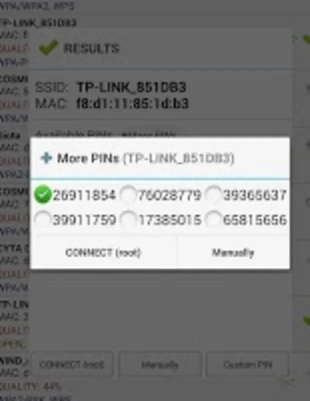 Wifi WPS Plus for Android: Check Router Vulnerability