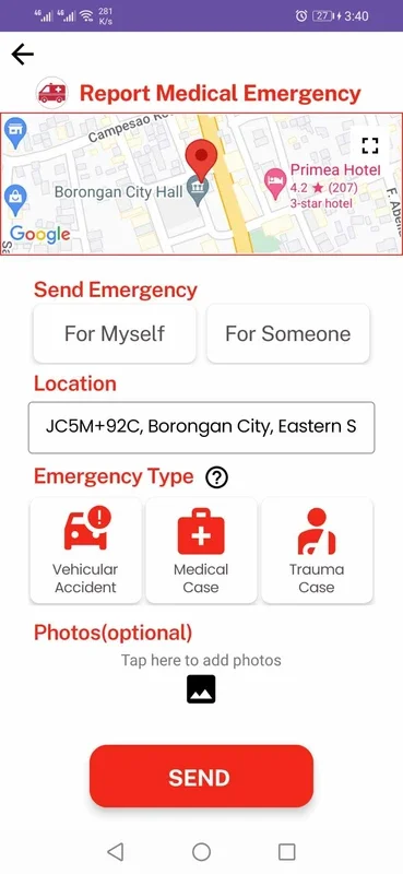 Direct Aid for Android - Instant Emergency Assistance