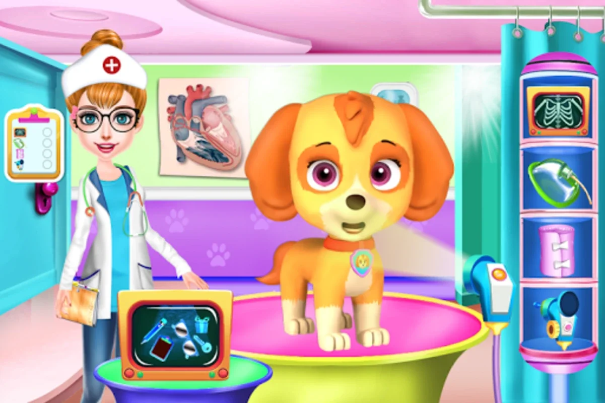 Fluffy Pets Vet Doctor Care for Android - Engaging Virtual Pet Game