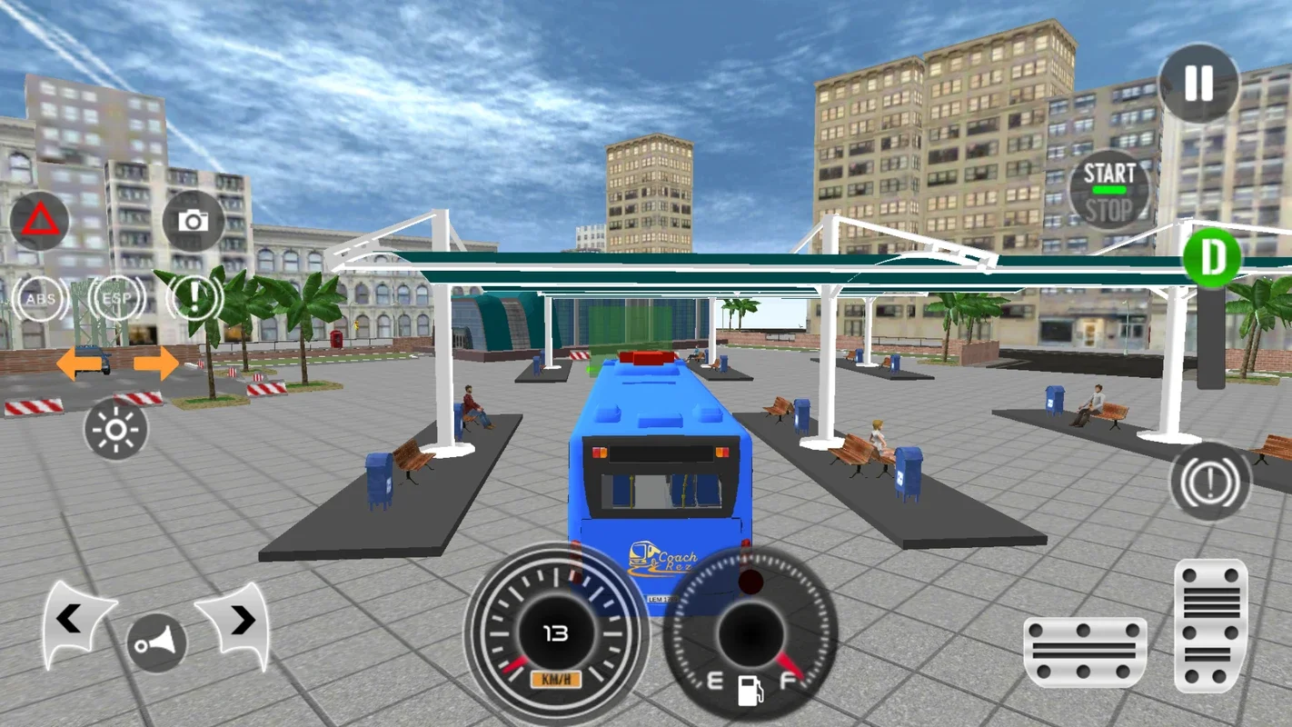 Coach Bus Driving Simulator 2020: City Bus Free for Android - Realistic Driving