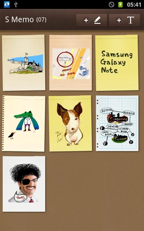 S Memo for Android: Handy Notepad App