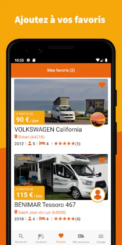 Wikicampers for Android: Explore Europe with Ease