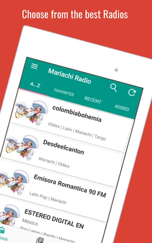 Mariachi Music Radio for Android - Enjoy Global Live Streams