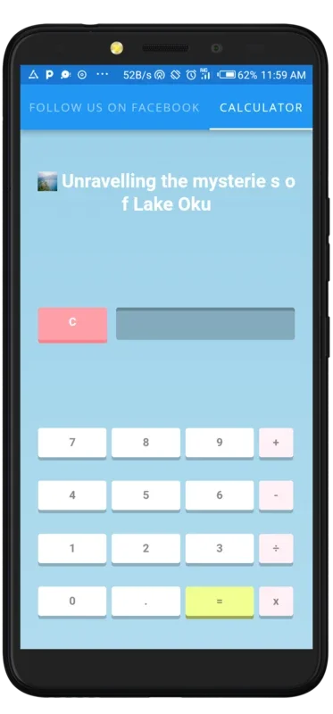 Unravelling the Mysteries of Lake Oku for Android