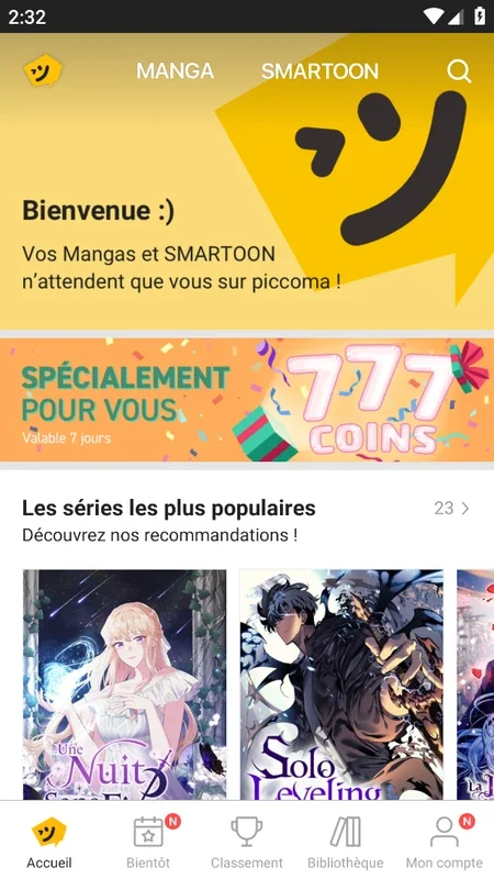 piccoma for Android - Enjoy Free Manga and Comics