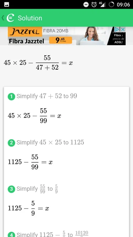 Cymath for Android - Solve Math Problems Easily