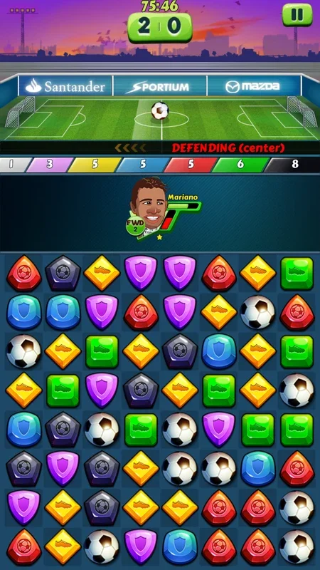 La Liga Puzzle Quest for Android - Engaging Soccer-Puzzle Game