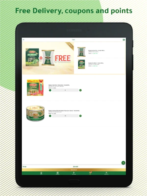 Baladna for Android: Oriental and Vegan Food Shopping