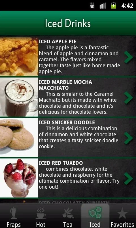 Secret Drinks for Android - Unlock Starbucks' Hidden Menu