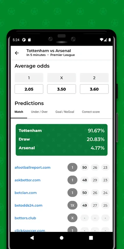 Predict0r for Android: Accurate Predictions at Your Fingertips