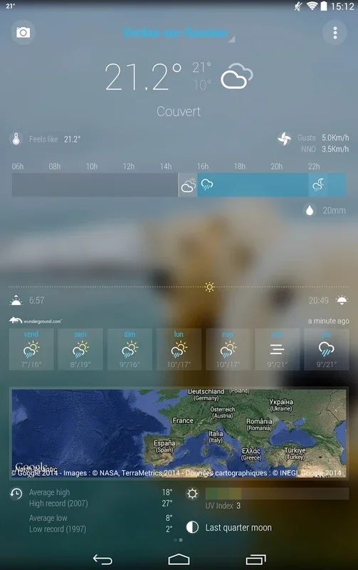 Bright Weather for Android - Elegant Weather Info