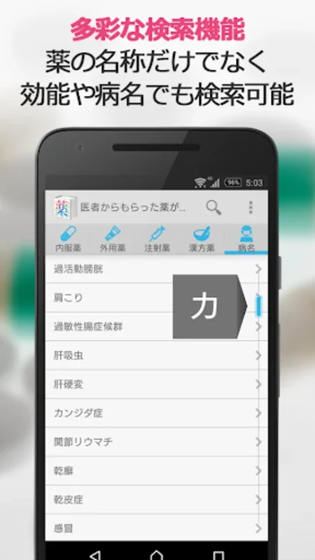 医者からもらった薬がわかる本 for auスマートパス for Android - No Downloading Required