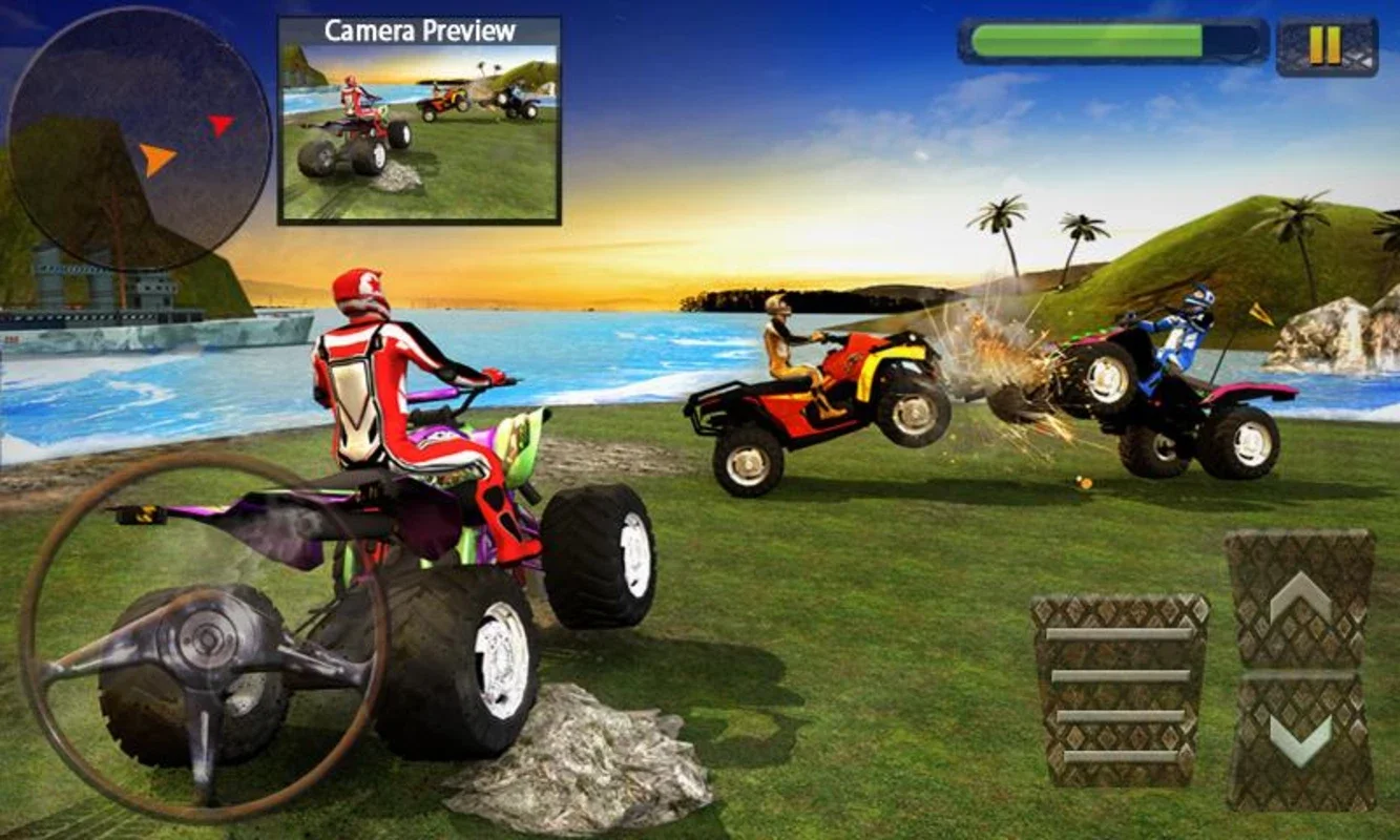 RoofTop Demolition Derby 3D for Android - Intense Gaming