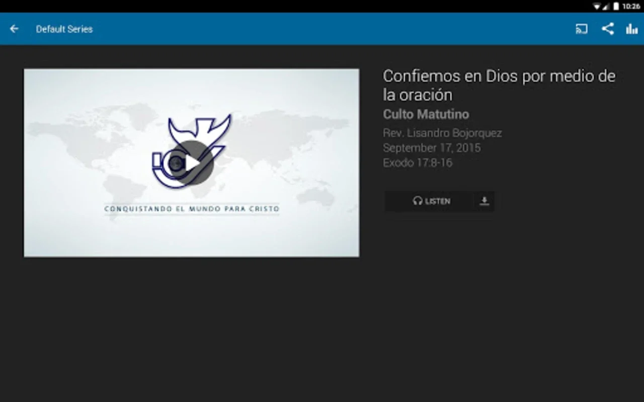 Iglesia Cristiana Josué for Android - Access Faith Content Easily