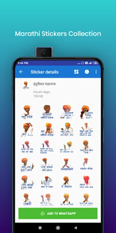 Marathi Stickers for Android - Enhance WhatsApp Chats