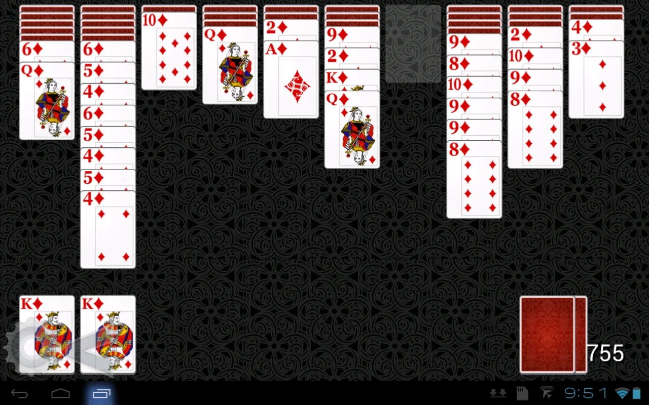 Spider Solitaire HD 2 for Android - Engaging Gameplay