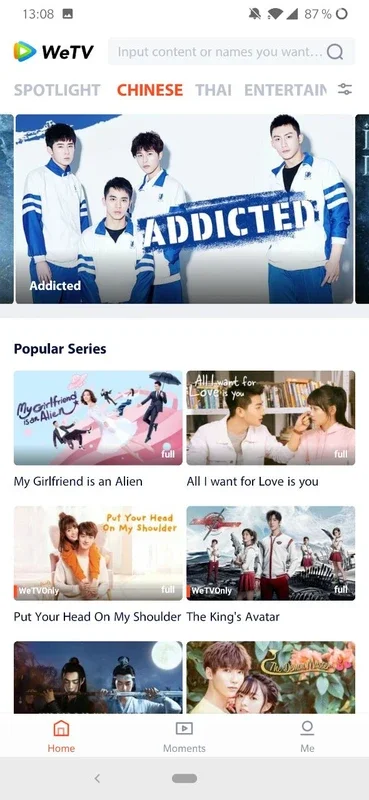 WeTV for Android: Stream Asian Movies and Series