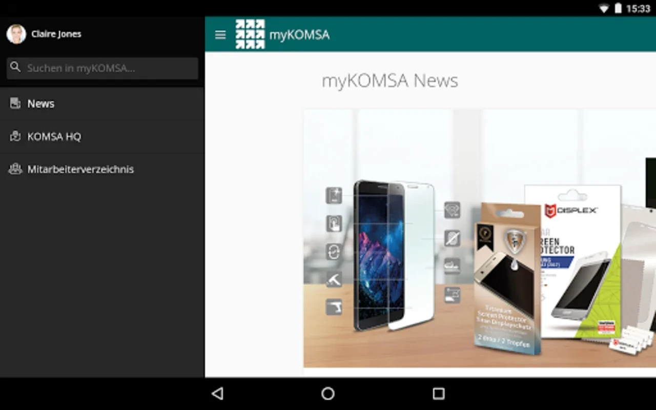 myKOMSA App for Android - Empowering KOMSA Networking