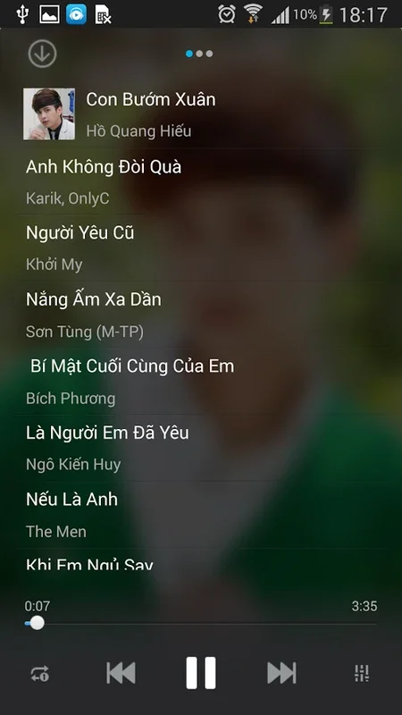 NhacCuaTui on Android: Stream Vietnamese Music