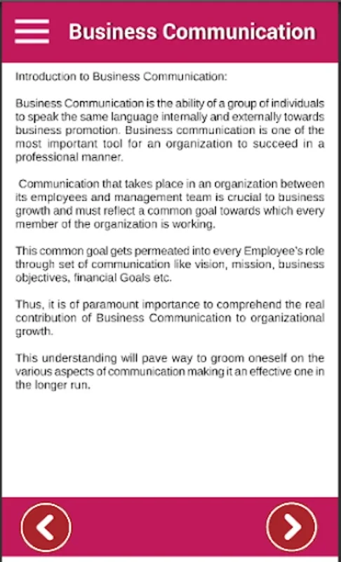 Business Communication - Student Notes App for Android: Master Essentials