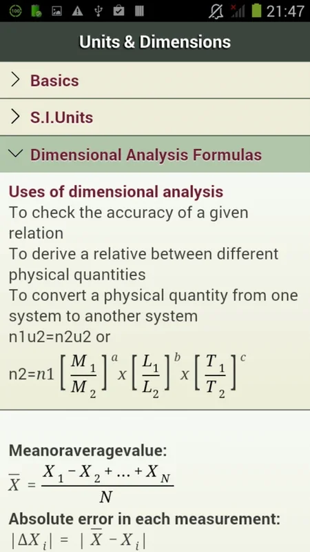 Physics Notes for Android - Enhance Your Learning