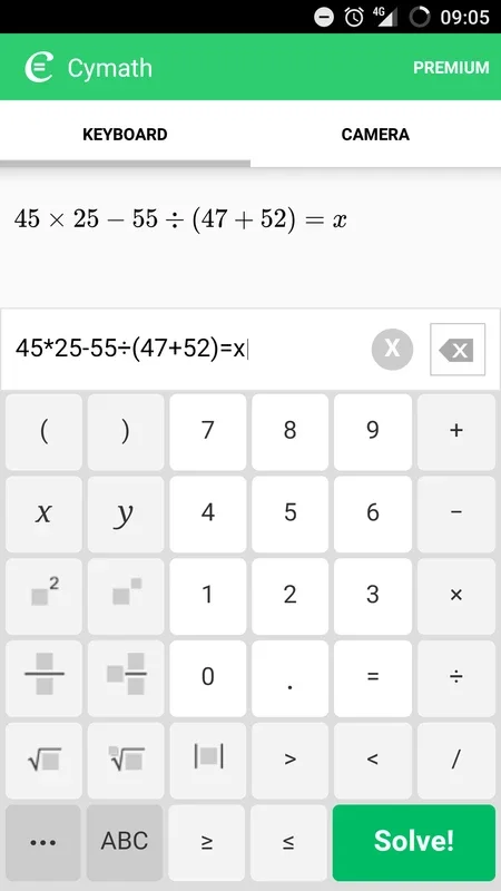 Cymath for Android - Solve Math Problems Easily