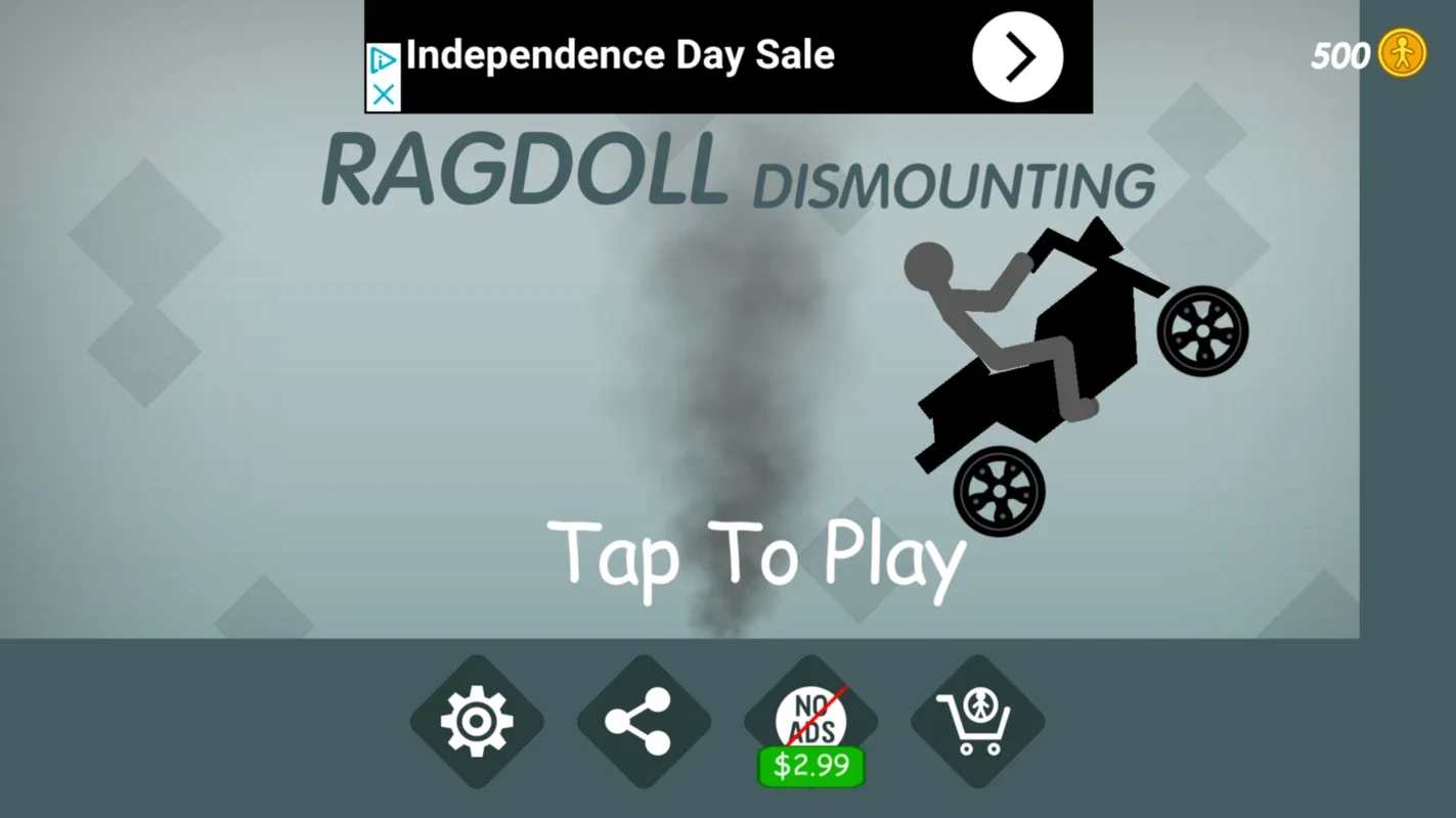 Ragdoll Dismounting for Android - Enjoy Physics Fun