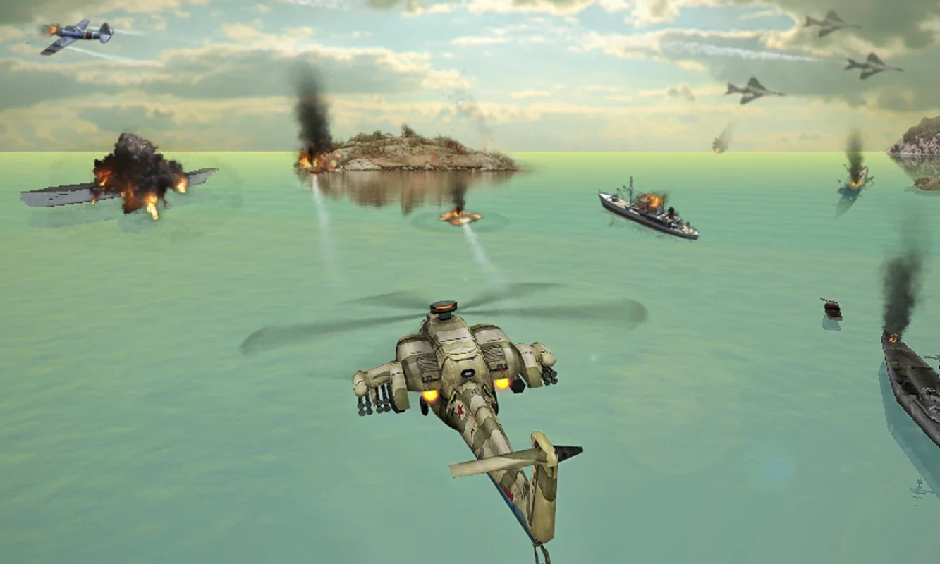 Gunship Strike for Android: Intense 3D Action