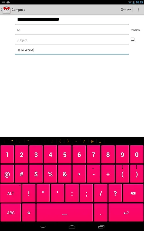 Pink Keyboard for Android - Personalize Your Typing