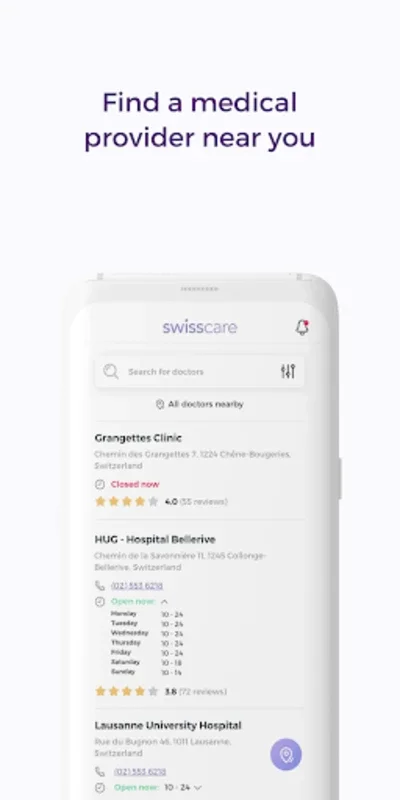 MySwisscare for Android - Manage Insurance on the Go