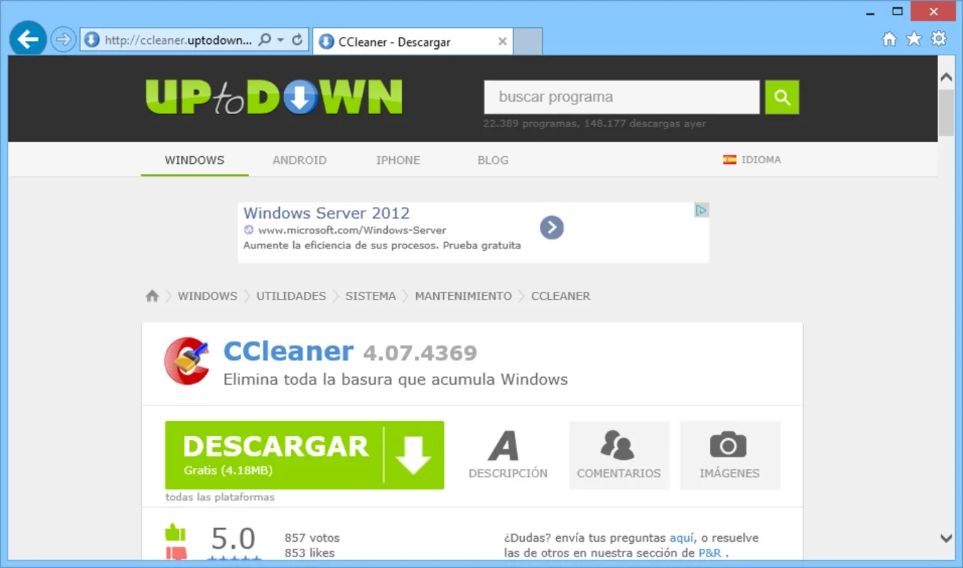 Internet Explorer 11 (Windows 7) - Fast and Secure Browsing for Windows