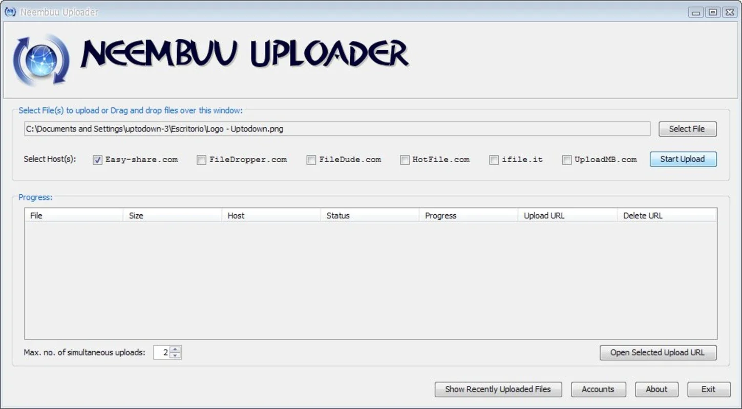 Neembuu Uploader for Windows - Free File Upload Solution