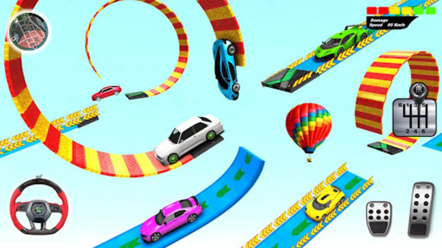 Car Games Ramp Racing Kar Game for Android - Thrilling Offline Racing