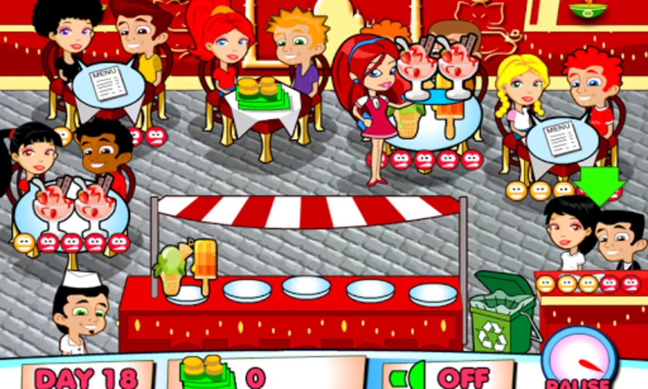 Ice Cream Story FULL for Android - Serve Delicious Treats