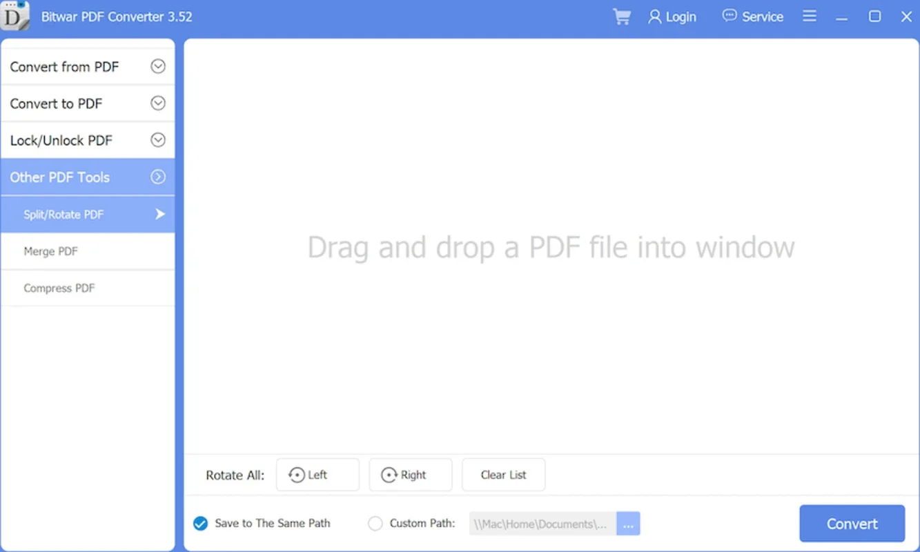 Bitwar PDF Converter for Windows - Efficient Conversion Tool