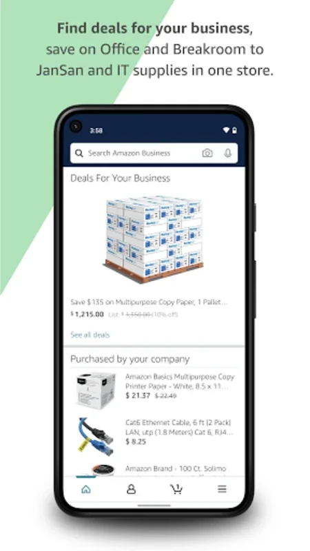 Amazon Business for Android - Manage Business Shopping Easily