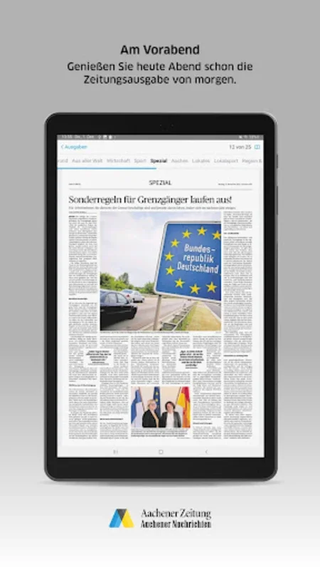 Aachener Zeitung for Android - Stay Informed Anytime