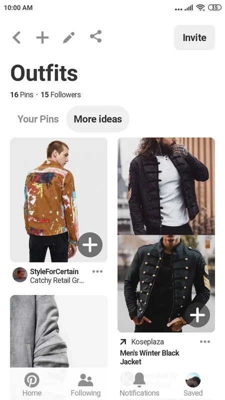 Pinterest Lite for Android - Compact and Feature-Rich