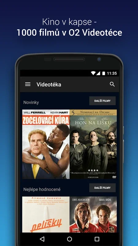 O2 TV for Android: Diverse Content at Your Fingertips