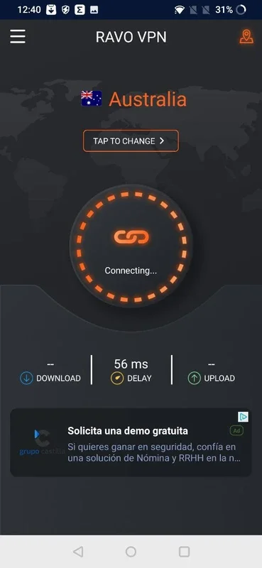 Ravo VPN for Android: Secure and Anonymous Browsing