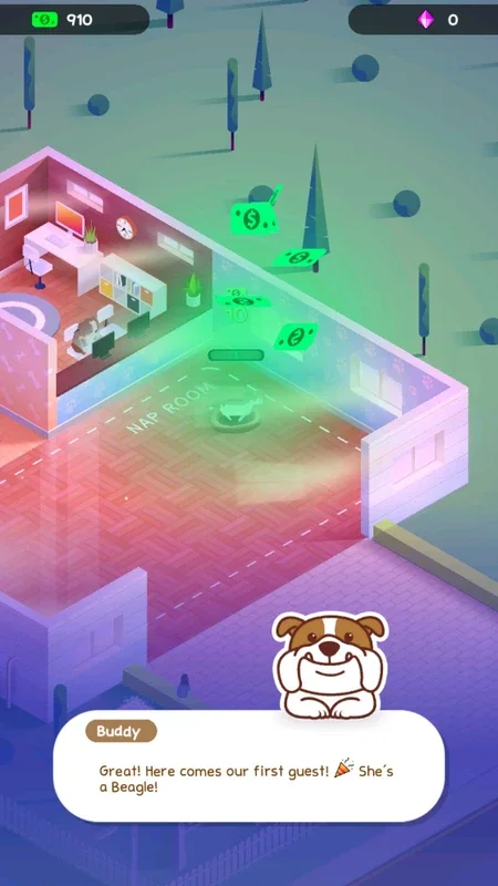 Dog Hotel Tycoon for Android - Build a Furry Paradise