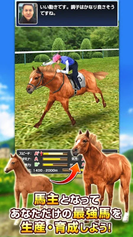 ダービーインパクト [競馬ゲーム・育成シミュレーション] for Android - No Download Needed