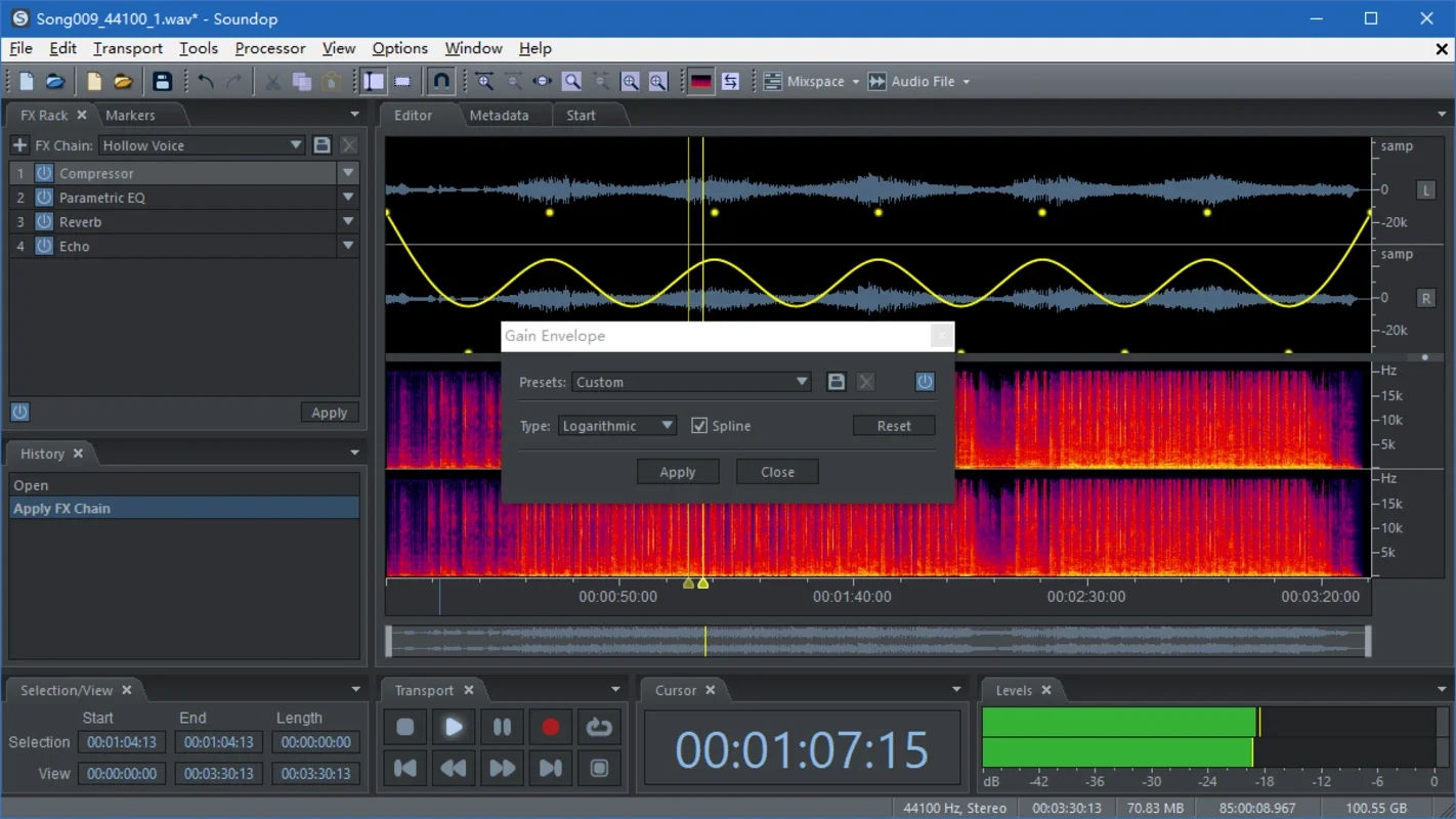 Soundop for Windows - A Powerful Music Editing Tool