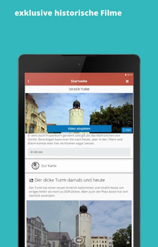 MDR Zeitreise for Android - Immerse in Central Germany History