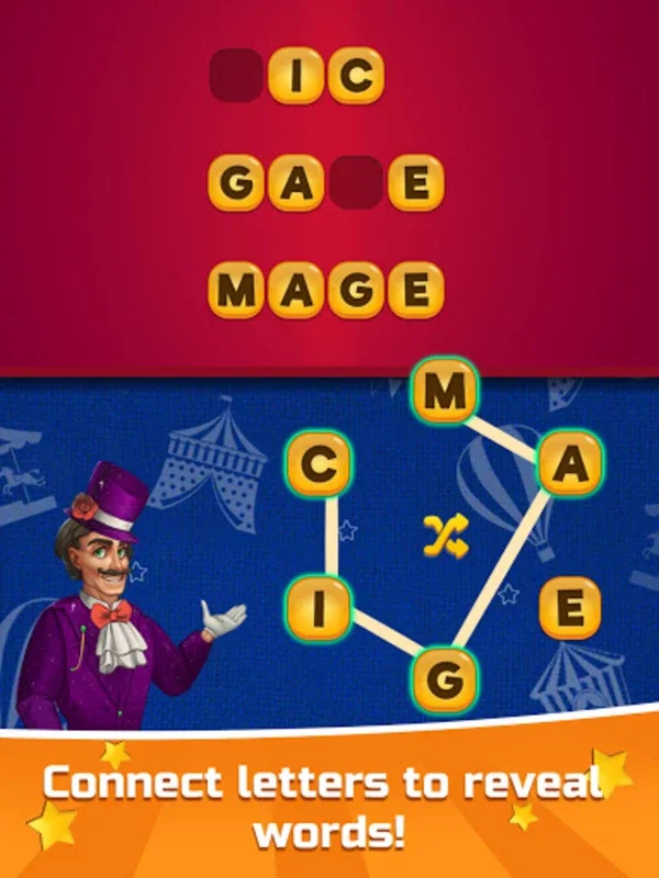 Circus Words for Android - Play and Expand Vocabulary