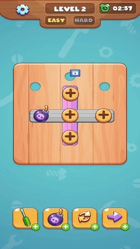 Wood Screw Puzzle for Android: Train Your Brain