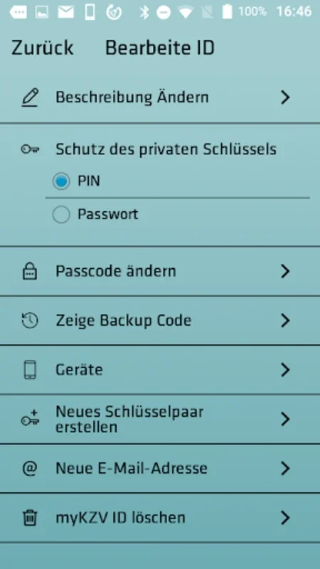 myKZV - ID for Android: Secure Portal Access