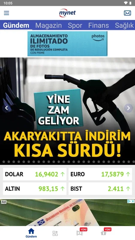 Mynet for Android - Stay Informed with Turkish News