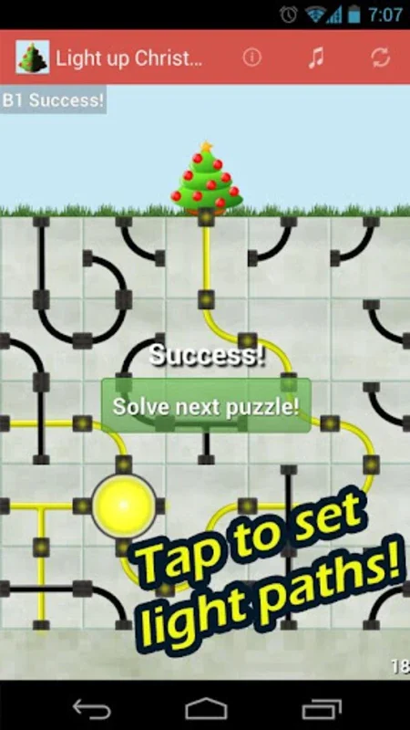 Light Up Christmas for Android - Engaging Puzzle Fun